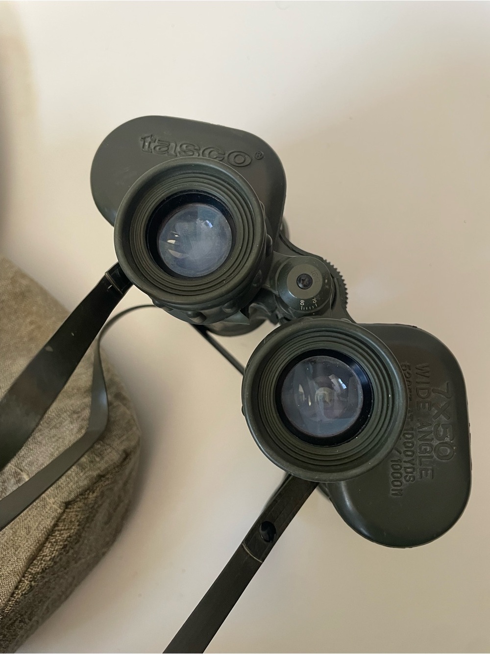 Vintage Tasco 471R Wide Angle Military Binoculars - Picture 3 of 9